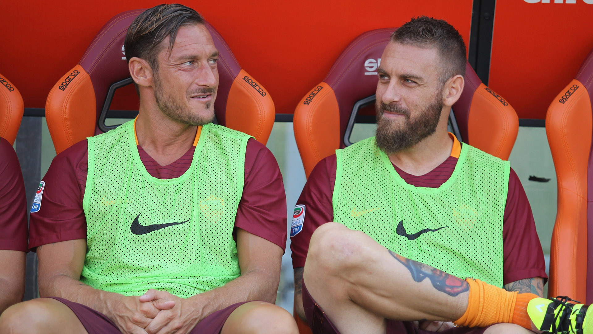 Francesco Totti e Daniele De Rossi